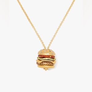Kate Spade Fast Food Burger Pendant